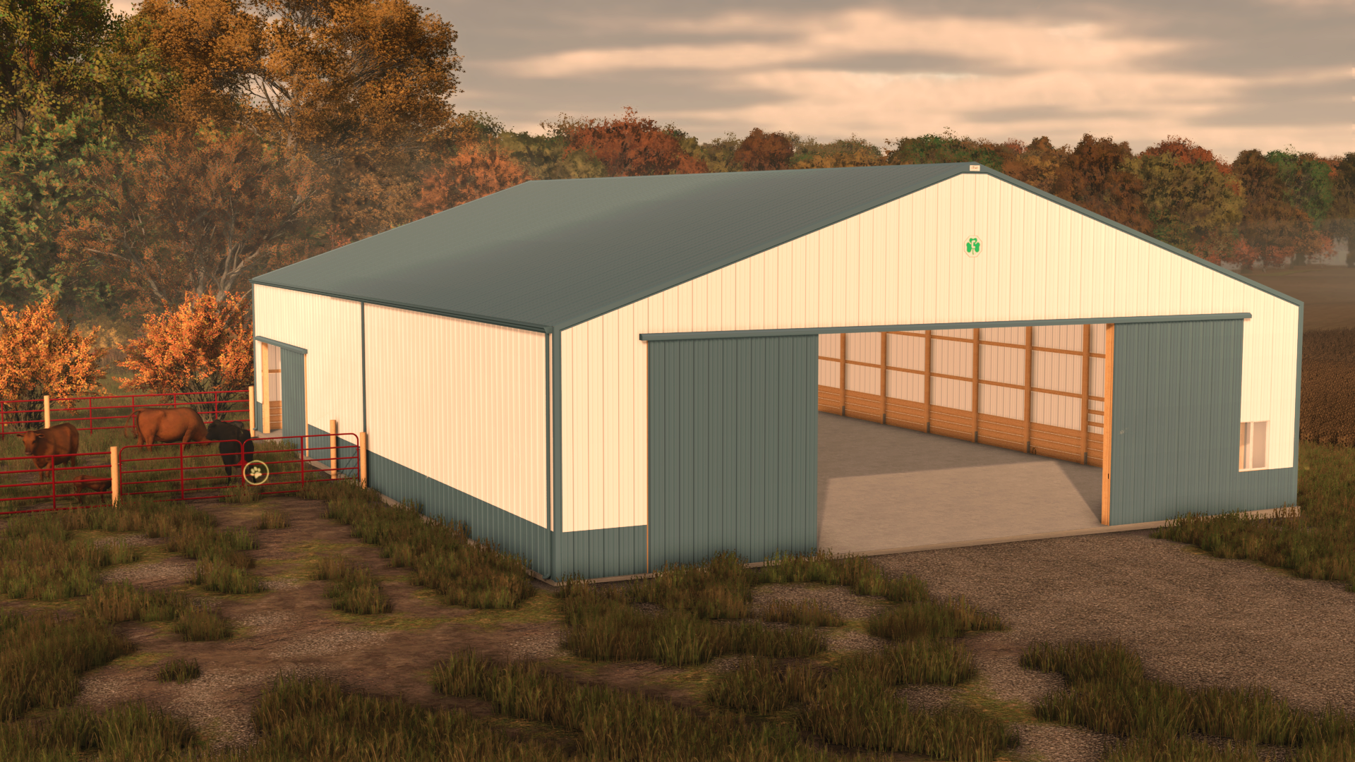 Cover image for FS25 60x80 Cleary Shed
