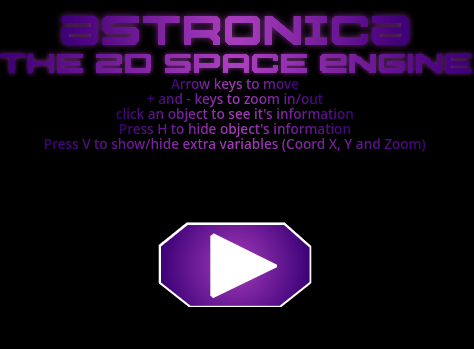 ASTRONICA - 2D Space Engine