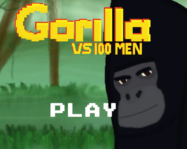 Cover image for Gorilla vs 100 Men