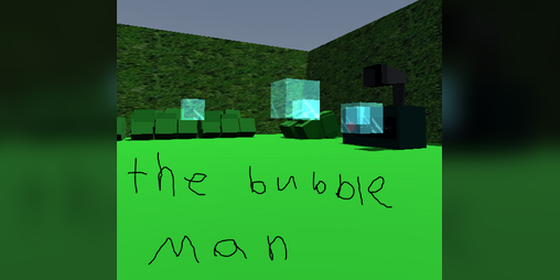Cover image for The bubble man