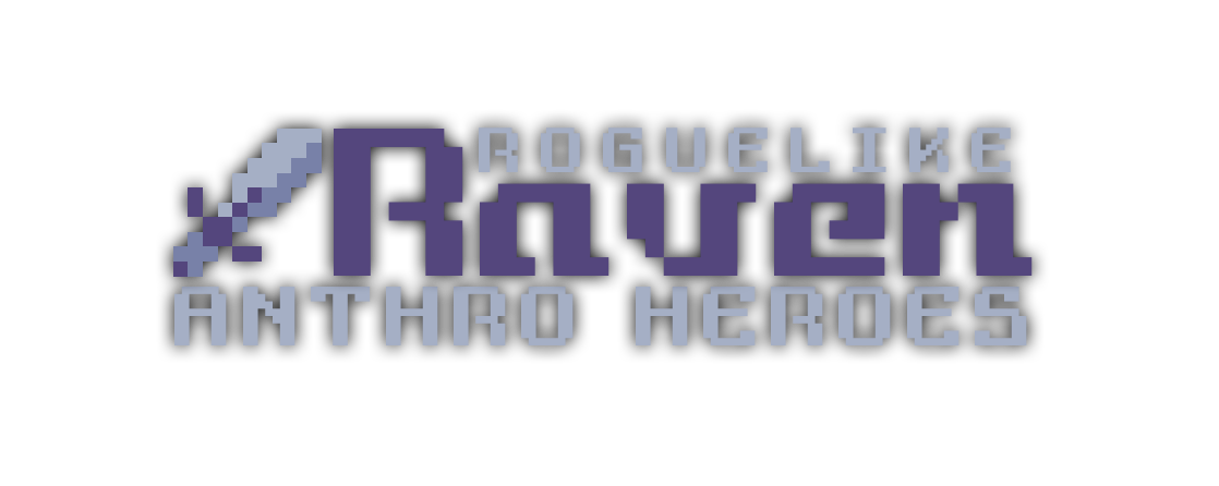 Roguelike Raven - 2D Retro PixelArt Tileset and Sprites - Anthro Heroes