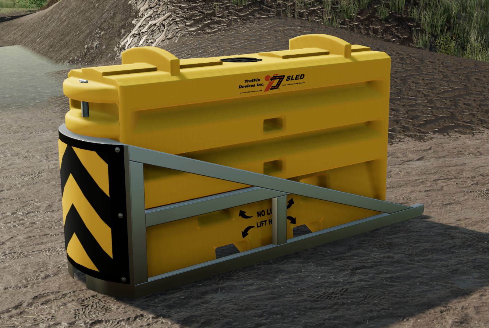 Traffix Attenuator Sleds