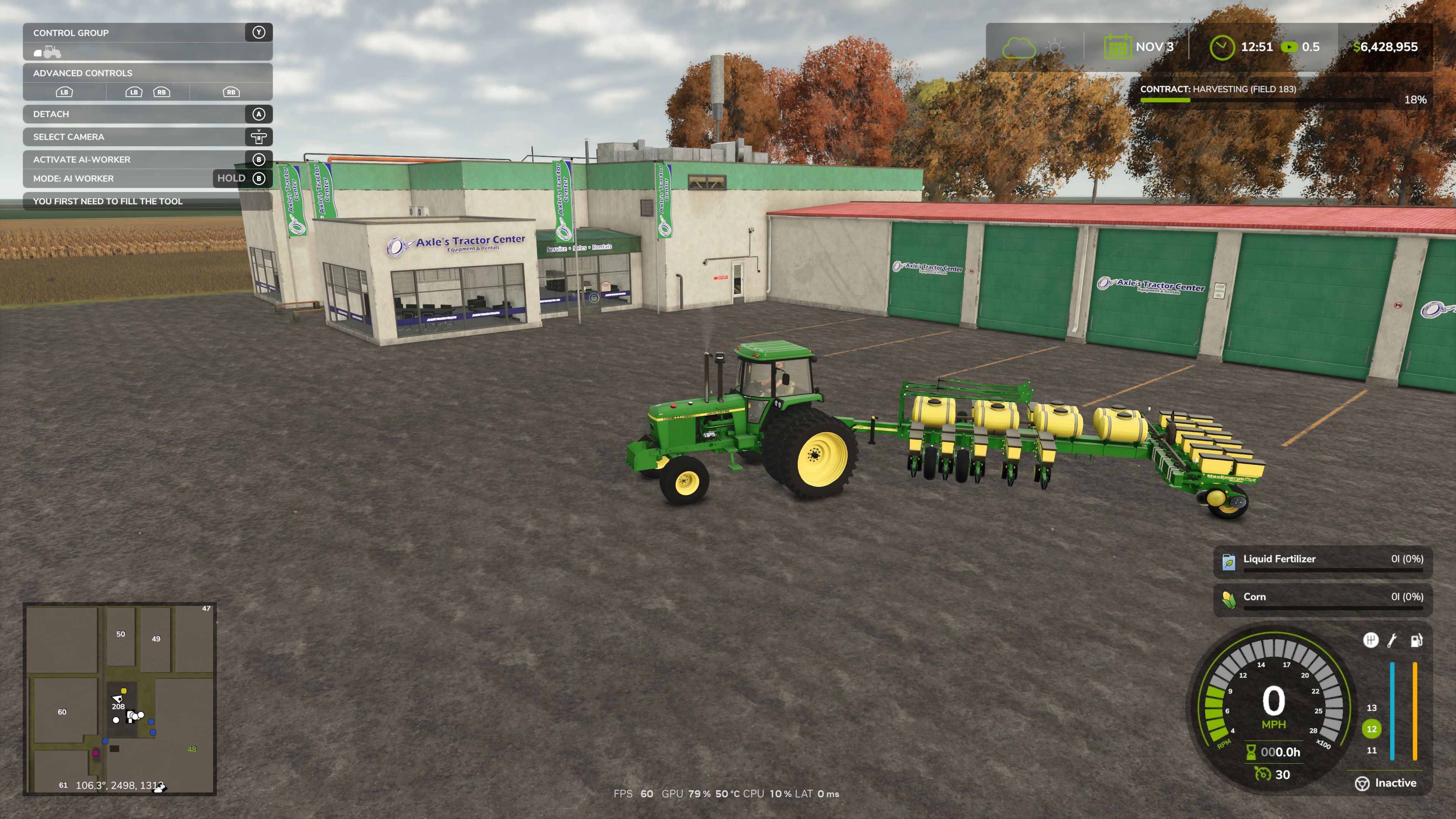 Cover image for John Deere 16r30 Planter