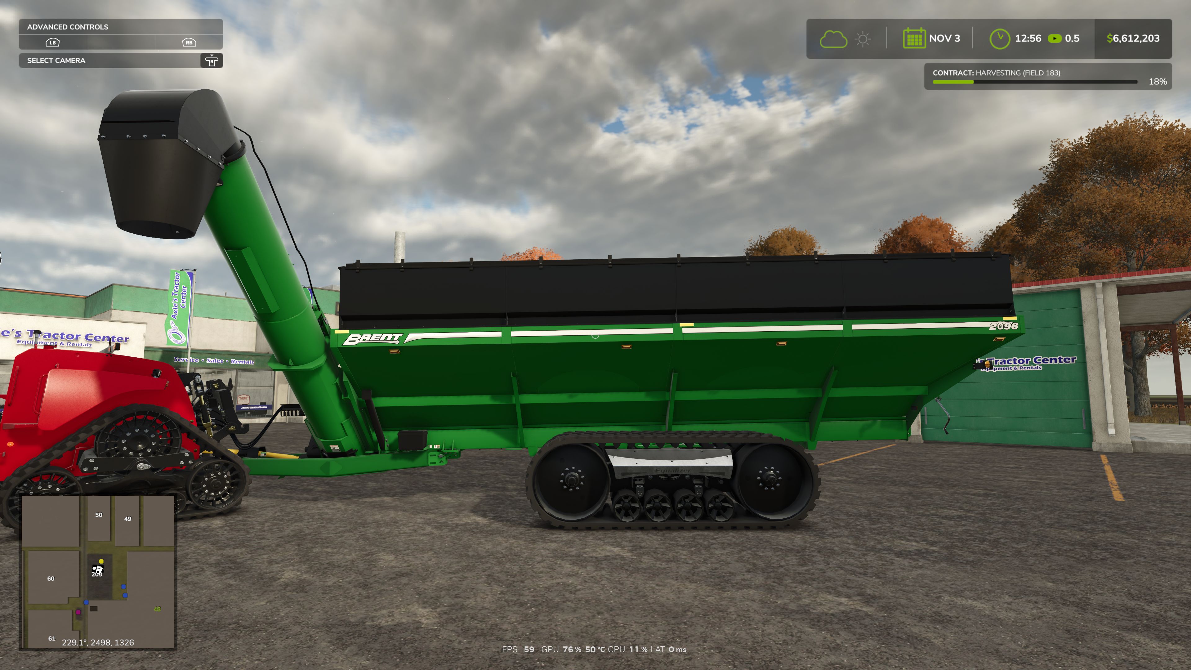Cover image for Brent 2096 Graincart
