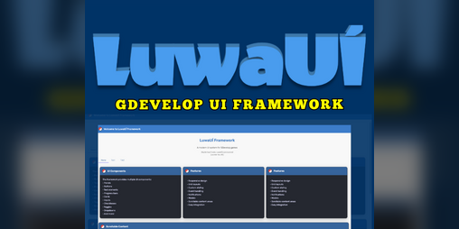 Cover image for LuwaUÍ - Gdevelop UI