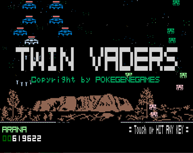Cover image for TWIN VADERS