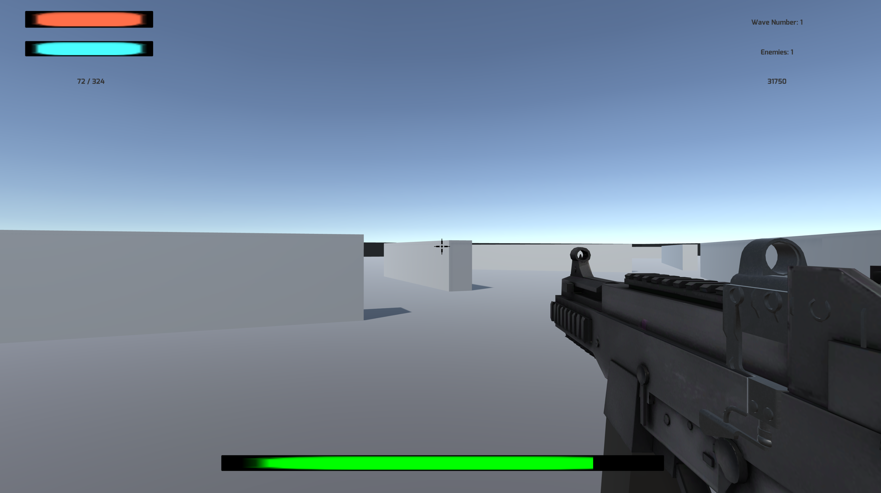 FPS Weapon Controller Demo Level