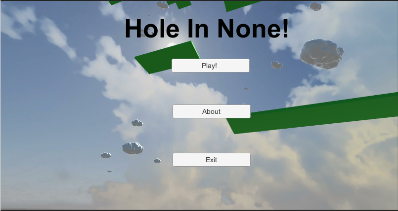 Hole In None!