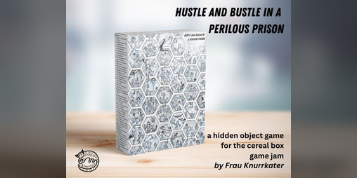Cover image for hustle and bustle in a perilous prison