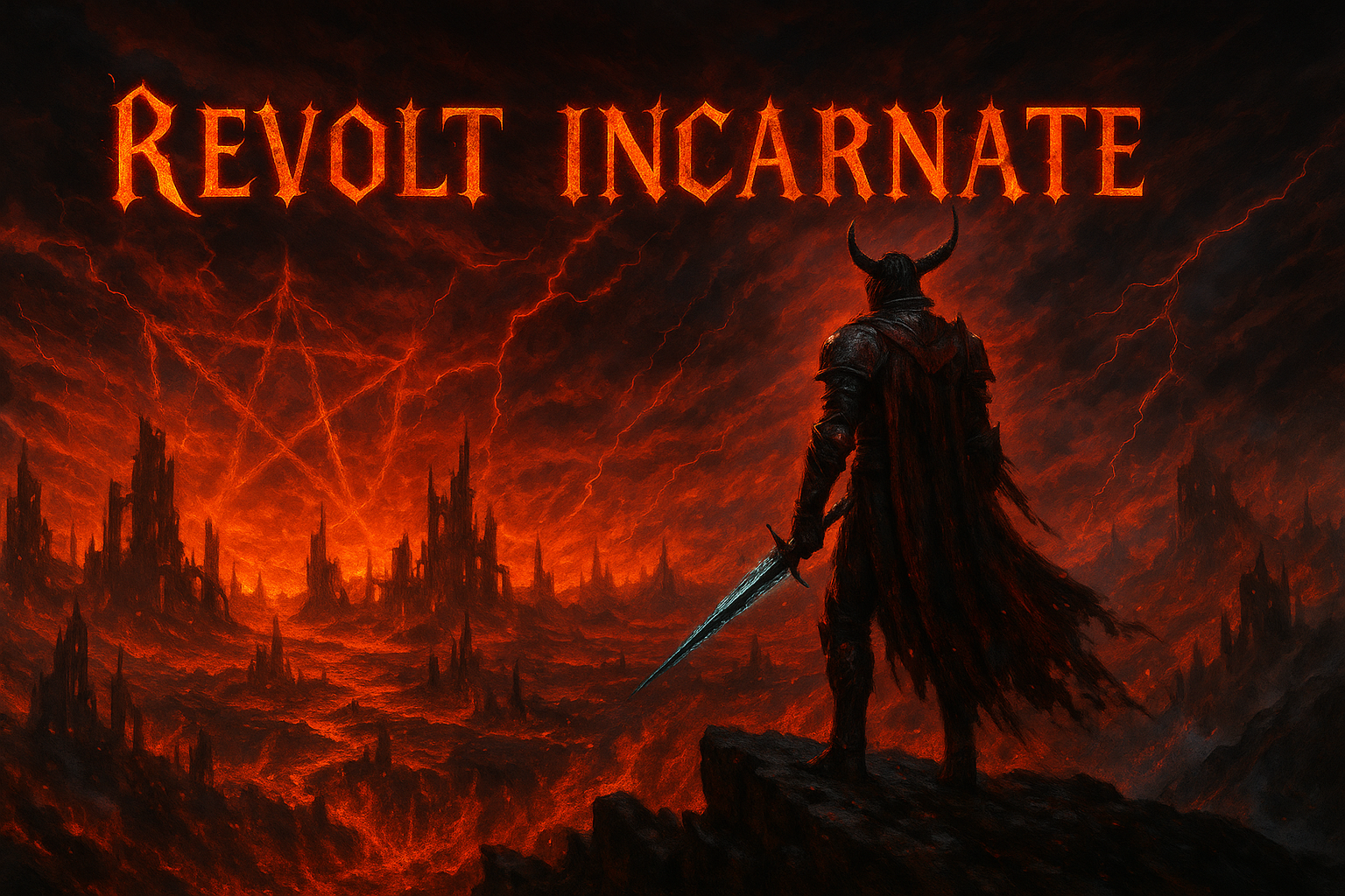 Revolt Incarnate - 17 Songs Album - Metal Cinematic Music