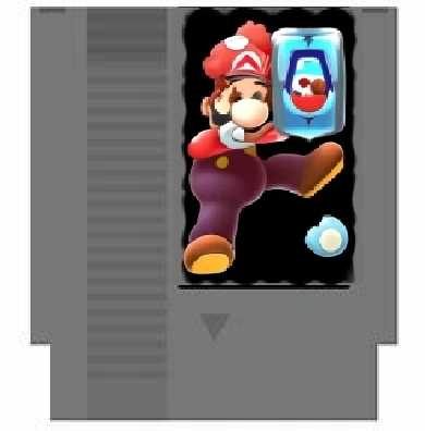 weird pirated mario