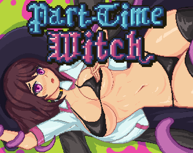 Cover art for Part-Time Witch, an adult visual novel by Eyed Mushroom