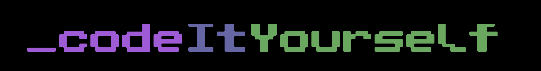 codeItYourself