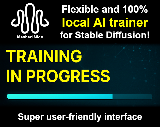 Mashed Mice - Local AI trainer for Stable Diffusion