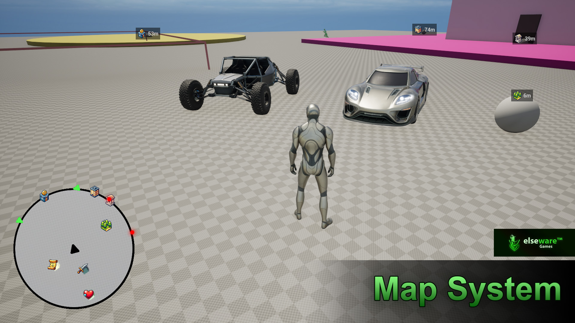 Map System by elseware Games