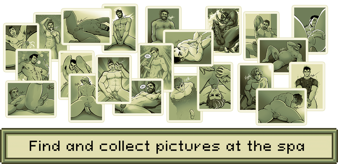 Find and collect pictures at the spa