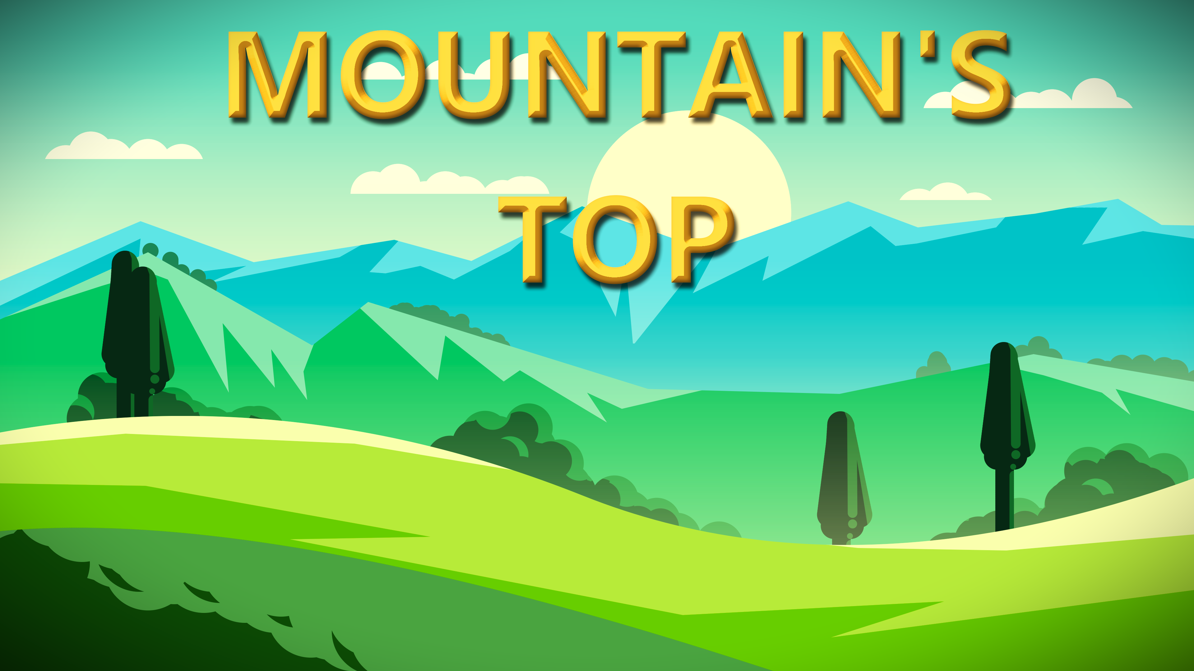 Mountains Landscape Parallax Background