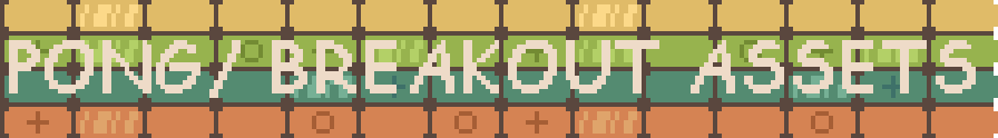 Pong/Breakout Game Assets FREE!!