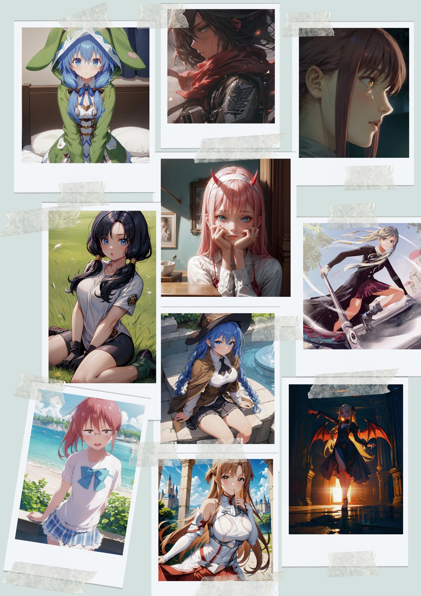 Rompecabezas Chicas Anime Free 1