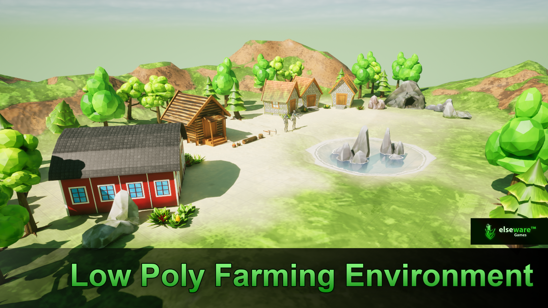 Low Poly Farming Environment