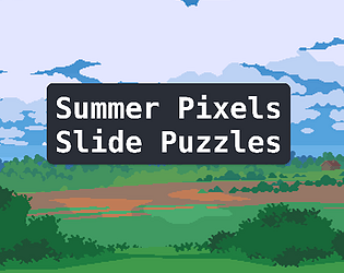 Summer Pixels Slide Puzzles