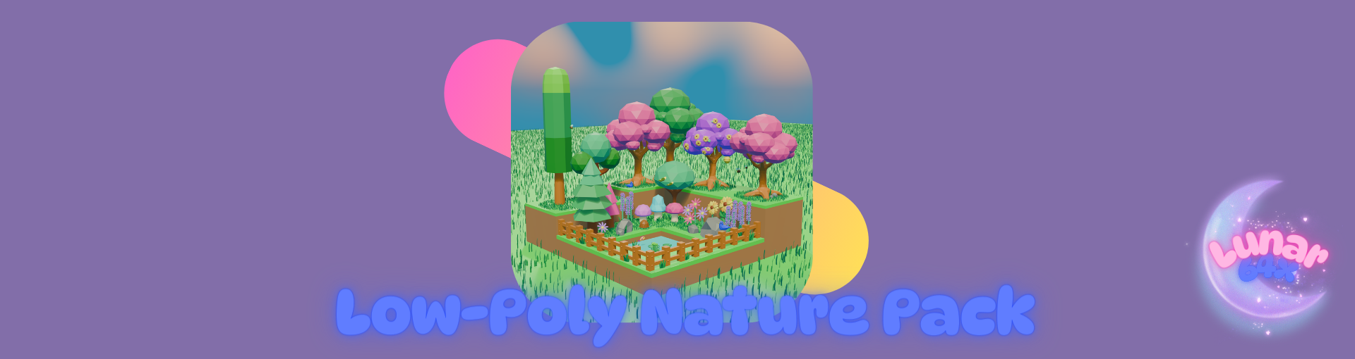 Lunar64x Low-Poly Nature Pack
