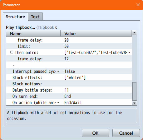 flipbook settings