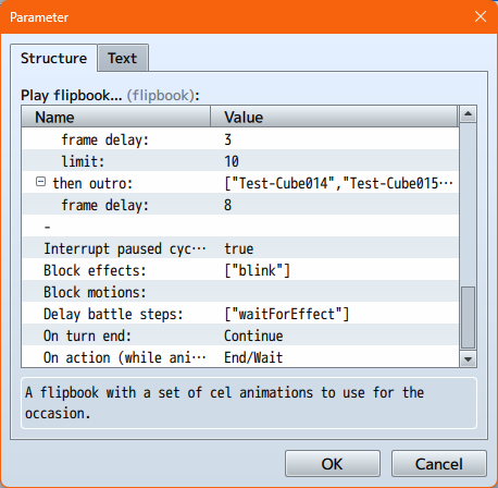 flipbook settings