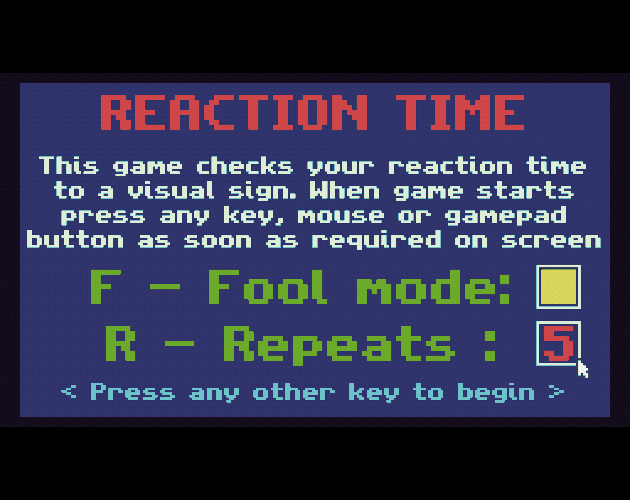 Reaction Time
