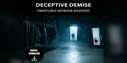 Cover image for Free Murder Mystery Case File - Deceptive Demise