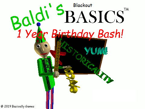 Baldi's Blackout Birthday Bash!