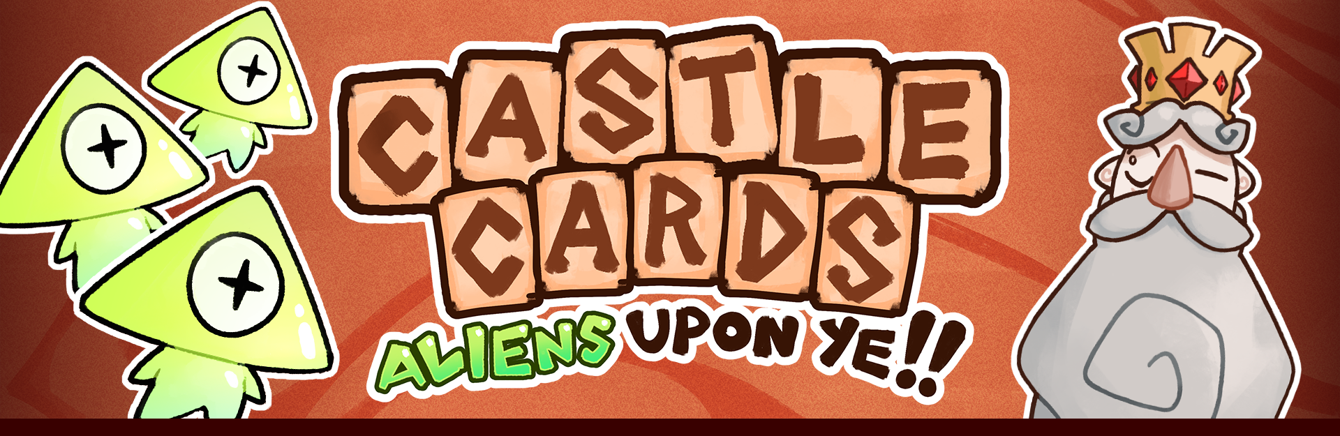 Castle Cards: Aliens Upon Ye!!