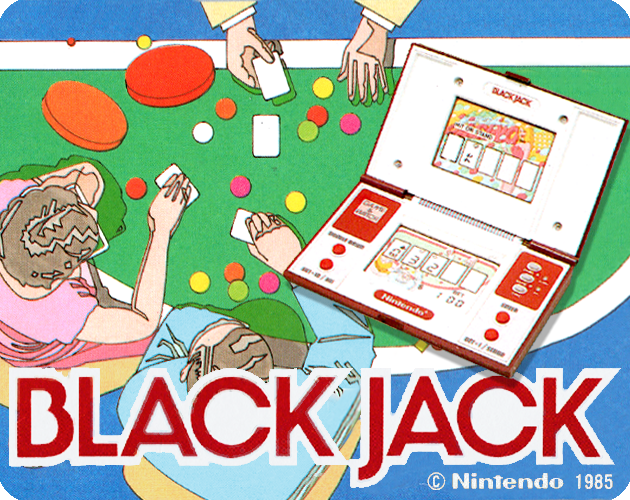 nintendo GAME&WATCH black jack（Blackjack by Itizso）