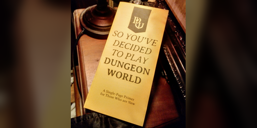 Cover image for Dungeon World Primer Pamphlet