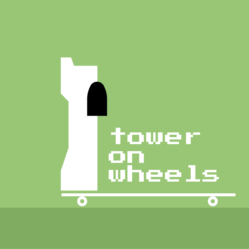 Cover image for tower on wheels