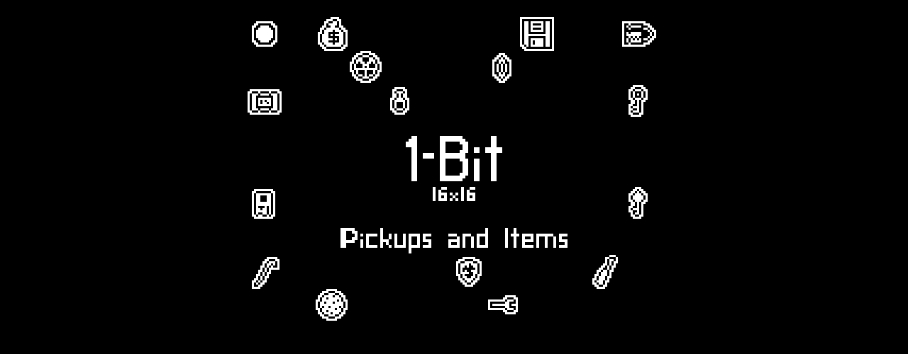 1-Bit - Pickups and Items