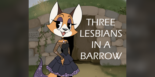 Cover image for Three Lesbians in a Barrow
