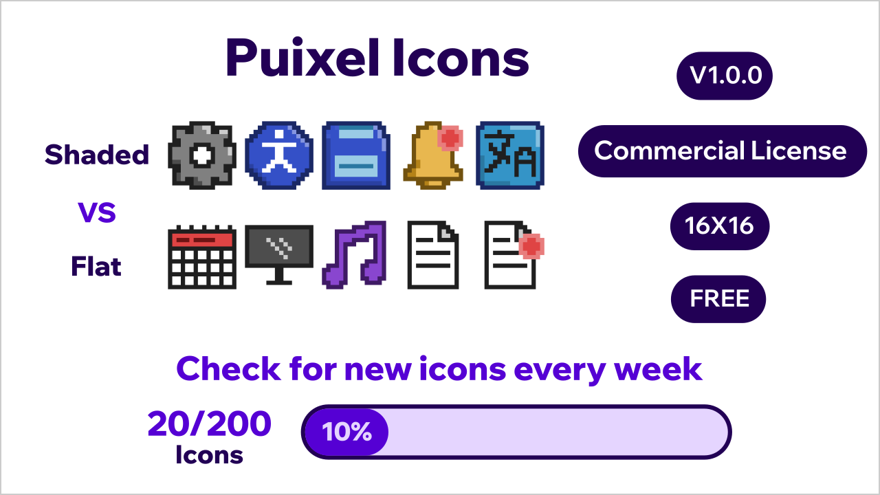 Puixel Icons