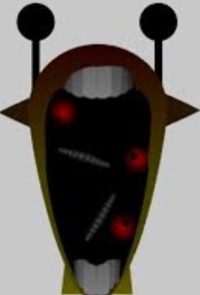 what is have a teeth and eyes in the mouth