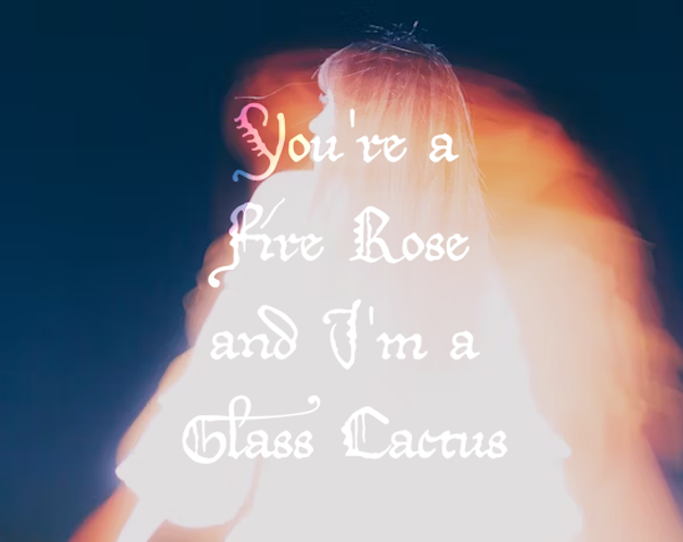 Cover image for You're a Fire Rose and I'm a Glass Cactus