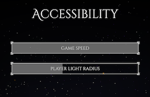 Accessibility Settings