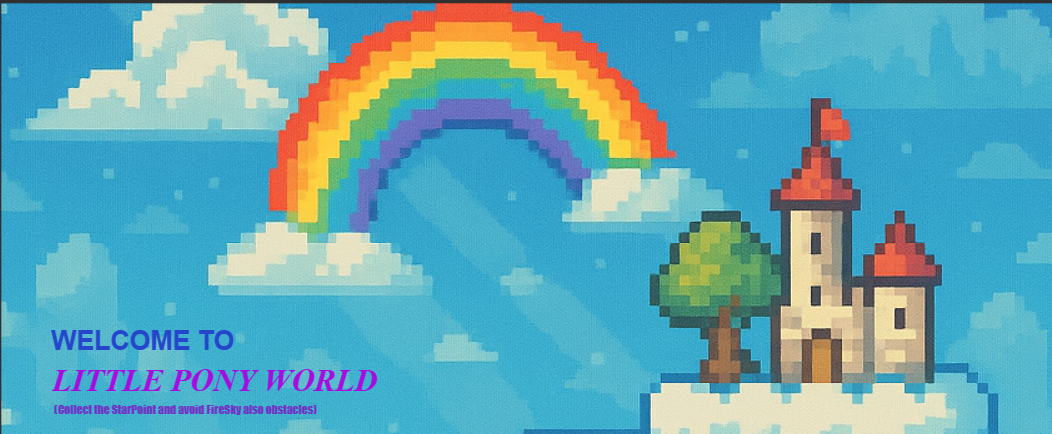 Little Pony World Game Lab Assignment
