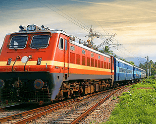 Train ride simulator