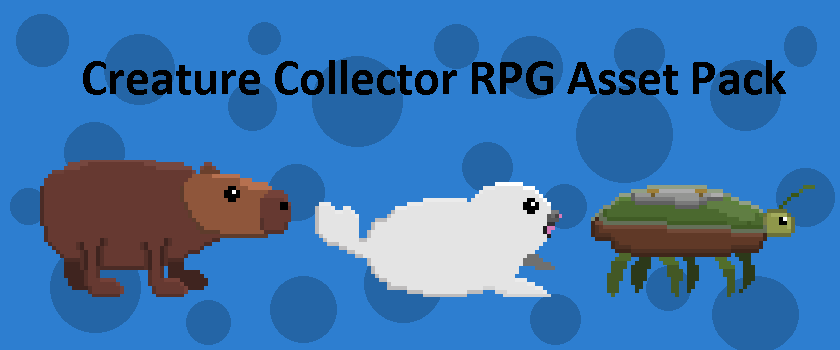 Creature Collector RPG Themed Asset Pack