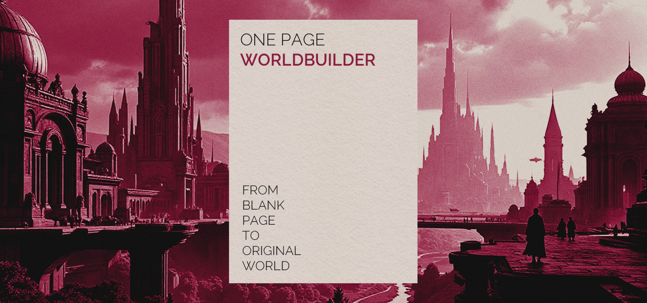 One Page Worldbuilder