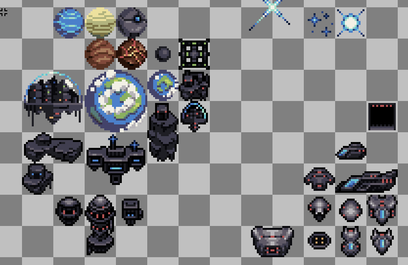 Top Down Sci-fi Tileset