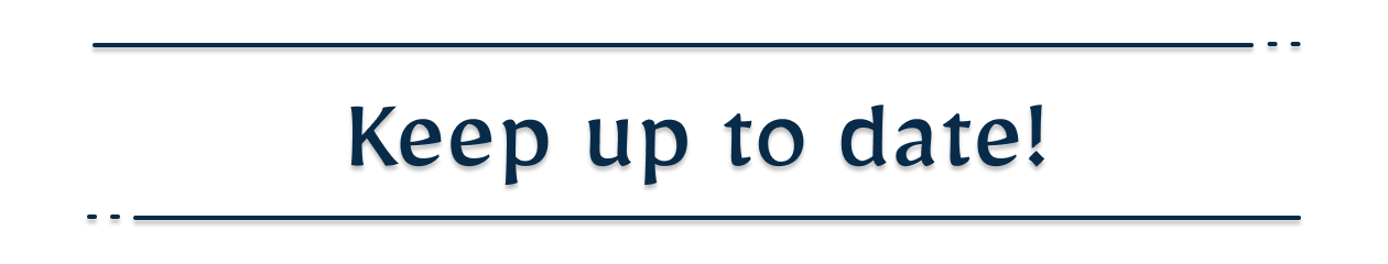Keep up to date