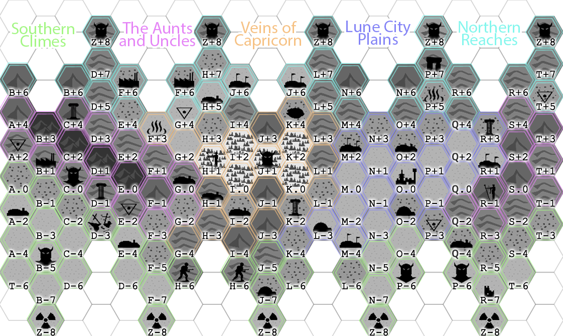 Hexmap of Lune