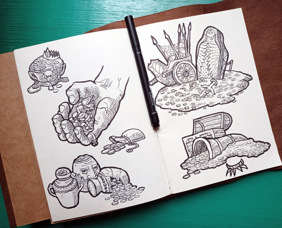 Treasure Stacks - Stock Art Pack