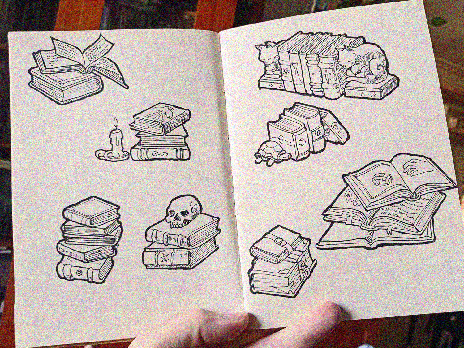 Book Stacks - Stock Art Pack